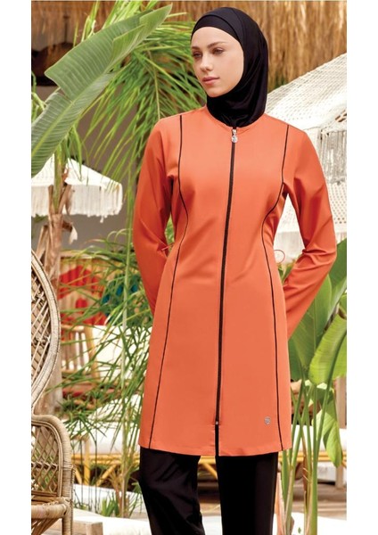 Birolgaye Rozamay 9075 Beny Tam Boy Tesettür Mayo