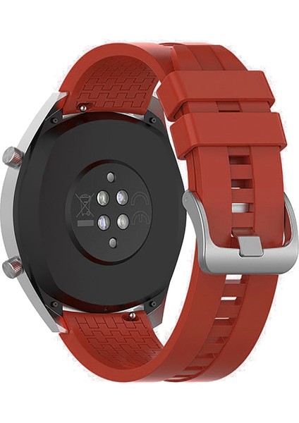 Huawei Watch Ultimate Uyumlu Silikon Kordon Kayış (22MM)