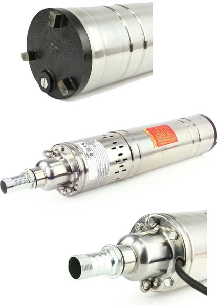 Metal Dişli Paslanmaz Gövdeli 10Cm Çap Derin Kuyu Kalem Dalgıç Pompa Dqdg750 1Hp 0.75Kw 70Mt Basar fiyatları