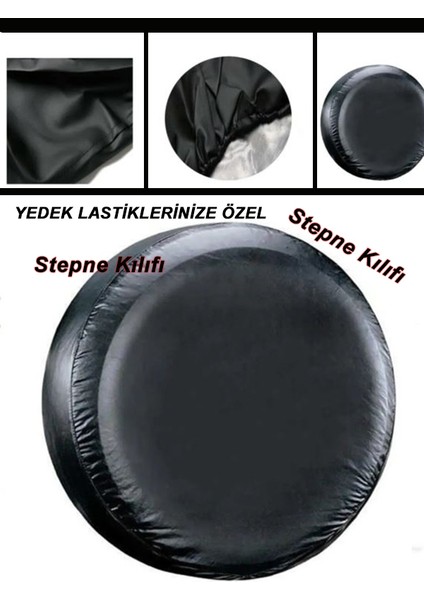 Seat Oxeo Uyumlu Araç,araba,oto Stepne Kılıfı 15-16 Inç