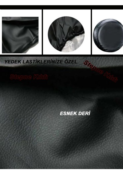 Seat Oxeo Uyumlu Araç,araba,oto Stepne Kılıfı 15-16 Inç
