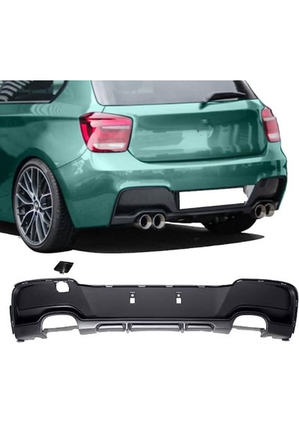 Bmw f20 arka tampon difüzör mtech 4 çıkış 2011 / 2016