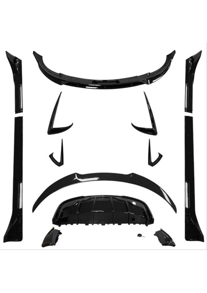 Tesla model y body kit aero kit pianoblack