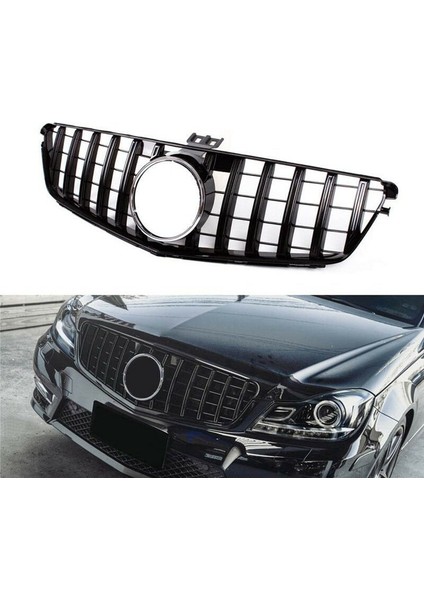 Mercedes w204 gtr ön panjur ızgara seti amg pianoblack 2007 / 2012 fiyatları