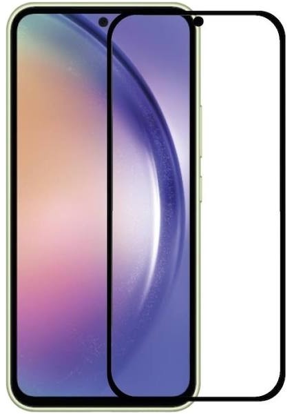 Samsung A54 Ekran Koruyucu 9d Tam Kaplama Cam Siyah