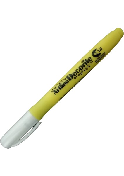 Decorite Marker Kalem Yuvarlak Uç 1.0 Yellow
