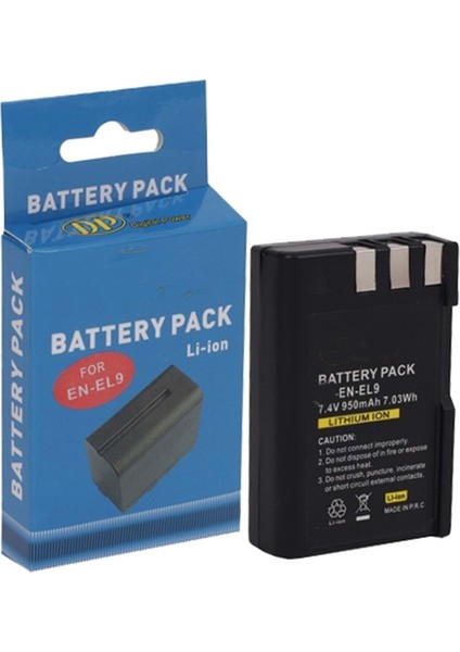 Nikon Uyumlu En-El9 A Batarya Nikon D40,D60,D40X,D3000,D5000 En El9 Batarya