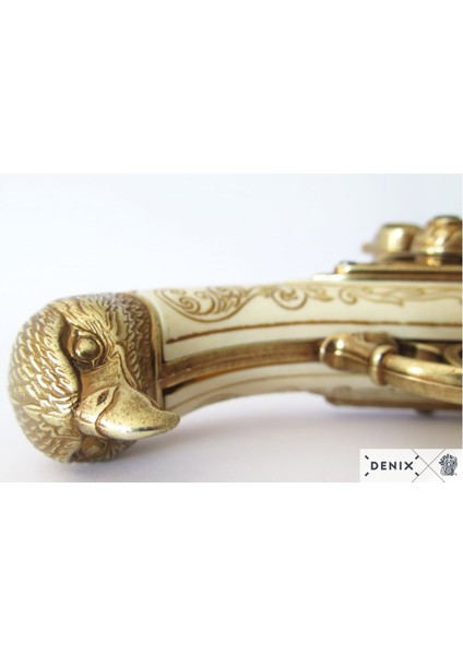 Koleksiyon Grubu-Revolvıng 2 Barrel Flıntlock Pıstol, France 18TH. C.-JDNX1305 modelleri