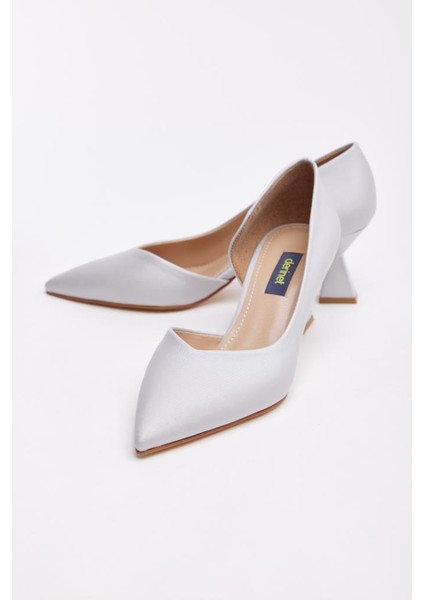 Kısa Topuk Saten Kadın Stiletto fiyatları