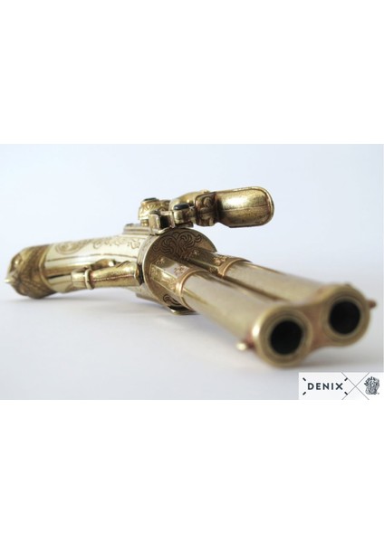 Koleksiyon Grubu-Revolvıng 2 Barrel Flıntlock Pıstol, France 18TH. C.-JDNX1305 fiyatları