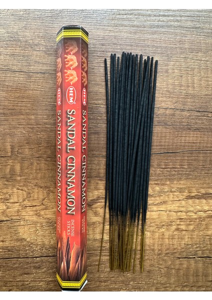 Sandal Cinnamon Kokulu 20 Adet Çubuk Tütsü