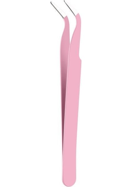 Ikili Cımbız Seti Paslanmaz Çelik Pembe Renk Düz ve Kavisli Model modelleri