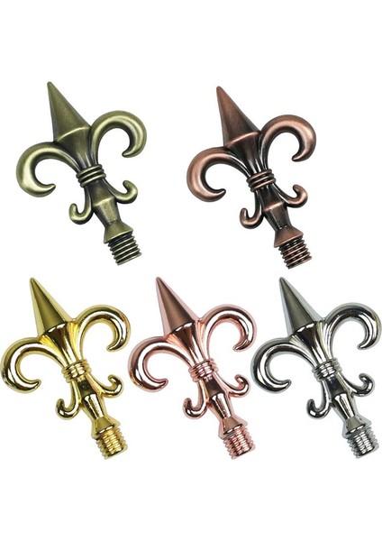 Mum Mühür Damga Kolu Döküm Metal Mühür Sapı Gümüş Zambak