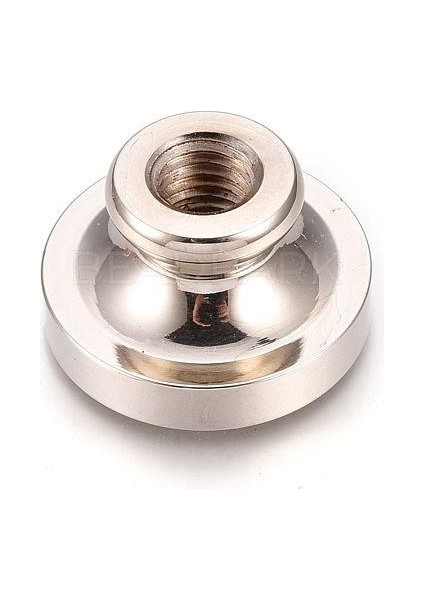 Boş Mum Mühür Gümüş Damga Kafası Yuvarlak 30MM Bronz