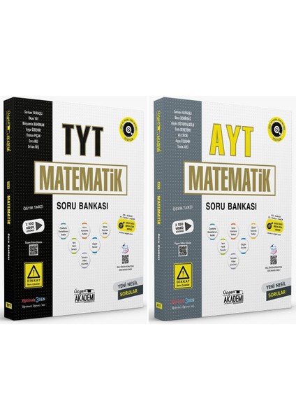 Tyt Ayt Matematik Soru Bankası Seti 2 Kitap 2023