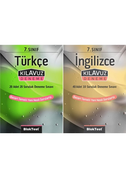7. Sınıf Türkçe + Ingilizce Kılavuz Deneme Seti 2 Kitap 2023