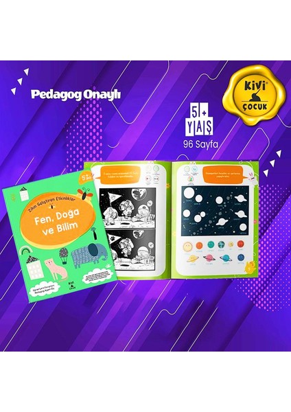 5+ Yaş Zihin Geliştiren Etkinlikler Fen Doğa Ve Bilim Ktp - Ayşen Oy