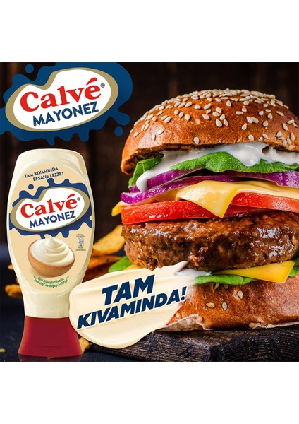 Ketçap 400 G + Calve Mayonez 350 G + Calve Sos Ranch 245 G