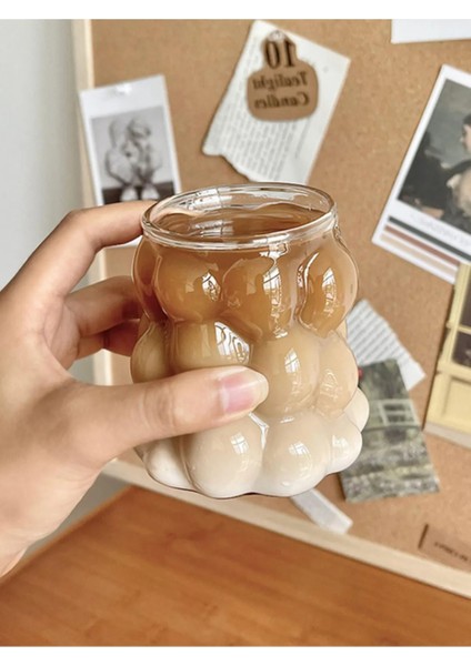 2 Li Set Isıya Dayanıklı Borosilikat Boncuk & Üzüm Şekilli Bardak Boncuklu Tasarım Meyve fırsatları