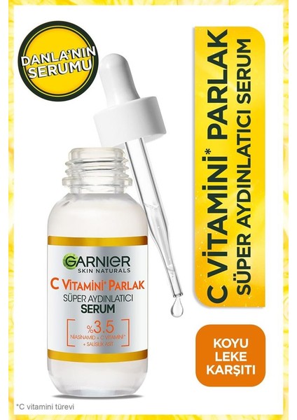 L'Oréal Paris Loreal Yüksek Güneş Korumalı C Vitamin Güneş Kremi-Garnier C Vitamin Aydınlatıcı Serum Seti