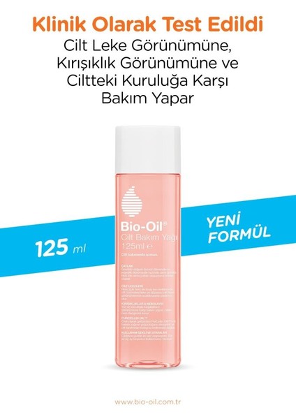 Çatlak Karşıtı Nemlendirici Cilt Bakım Yağı 125ML X2