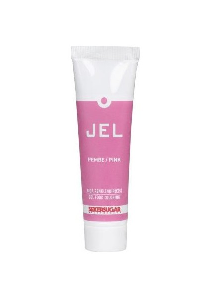 Yenilebilir Jel Gıda Boyası 100 ml Pembe
