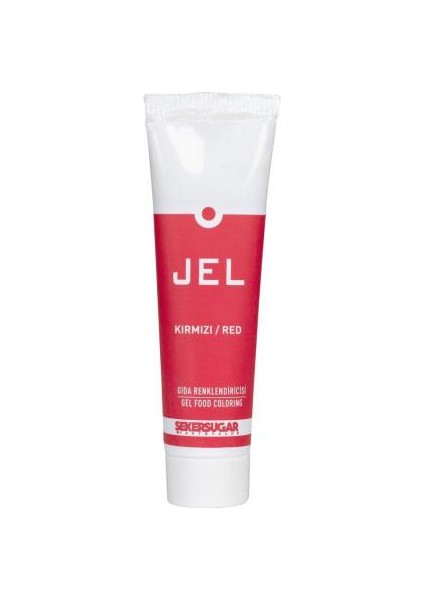 Yenilebilir Jel Gıda Boyası 100 ml Kırmızı