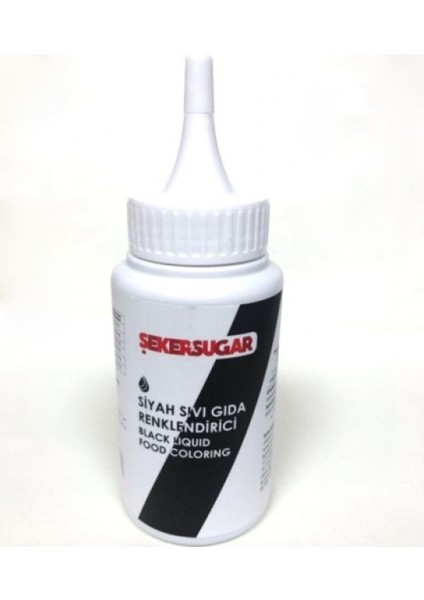Siyah Sıvı Gıda Boyası 150 ml