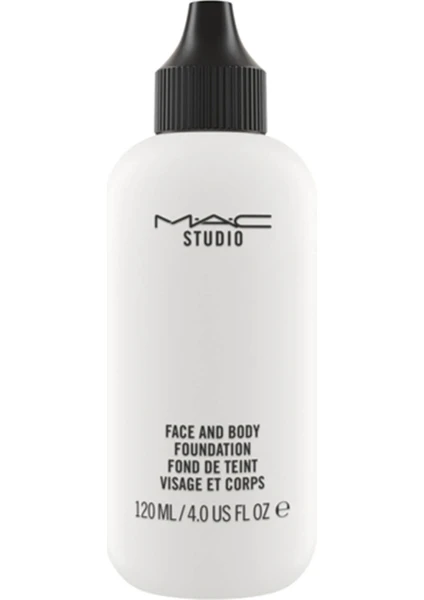 MAC Fondöten - Studio Face and Body Foundation White 120 ml 773602356645