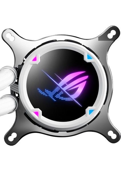 ASUS ROG STRIX LC II 240 ARGB AURA SYNC ADRESLENEBİLİR RGB 120MM  FAN SIVI CPU SOĞUTUCUSU BEYAZ V3