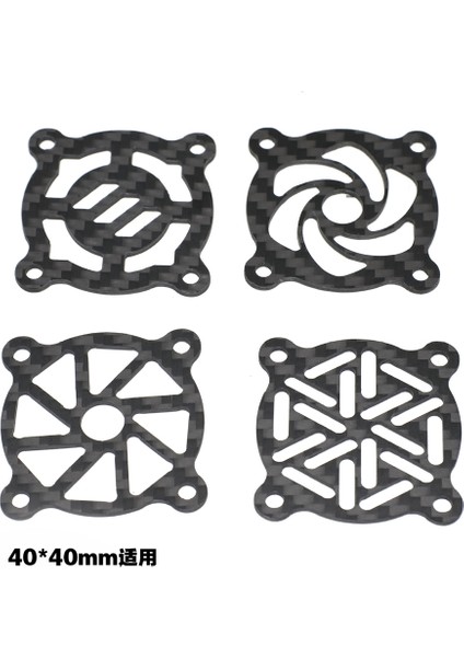 Karbon Fiber Soğutma Fanı Kapağı 40X40MM Rc Motor Esc Elektrik Ayar Fanı Koruma Kapağı, A (Yurt Dışından) fiyatları