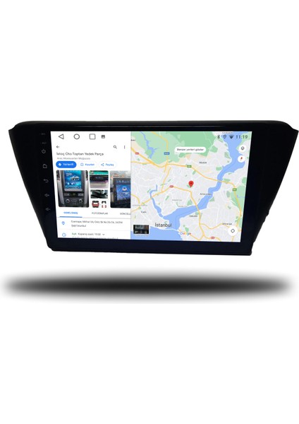 Avaydel Skoda Fabia Uyumlu Android Carplay Multimedya 2015-2020 4GB Ram + 32GB Hafıza