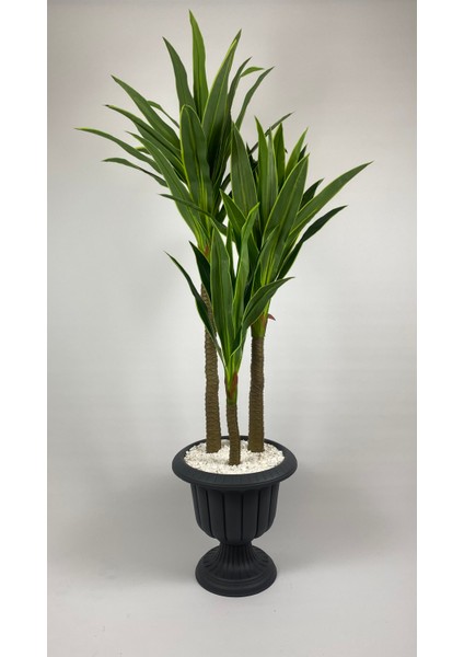 Yucca 220 cm Yapay Bitki Siyah
