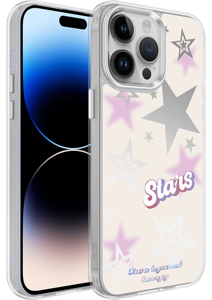 Apple iPhone 14 Pro Max Kılıf Airbagli Parlak Tasarımlı Zore Mimbo Kılıf