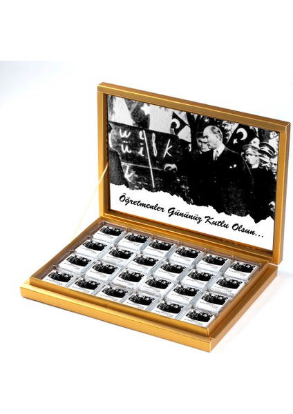 Öğretmenler Günü Hediyesi 48 Adet Madlen Çikolata fiyatları