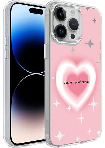 Apple iPhone 14 Pro Max Kılıf Airbagli Parlak Tasarımlı Zore Mimbo Kılıf