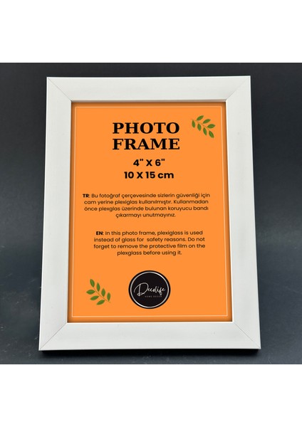 Decolıfe Çerçeve, Fotoğraf Çerçevesi, Anı Çerçevesi, Resim Çerçevesi, Çoklu Çerçeve Üçlü 10x15cm