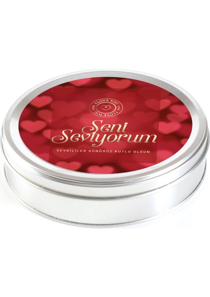 Sevgililer Günü Hediyesi Karışık Special Truffle Çikolata (Yuvarlak Metal Kutu) - Kırmızı fiyatları