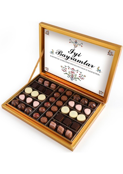 Bayram Hediyesi Special Çikolata 480g (Gold Kutu)
