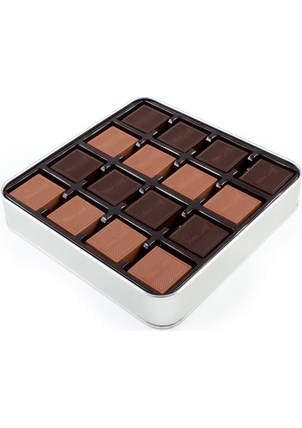 Öğretmenler Günü Sütlü Bitter 64 Adet Madlen Çikolata (Metal Kutu) fiyatları