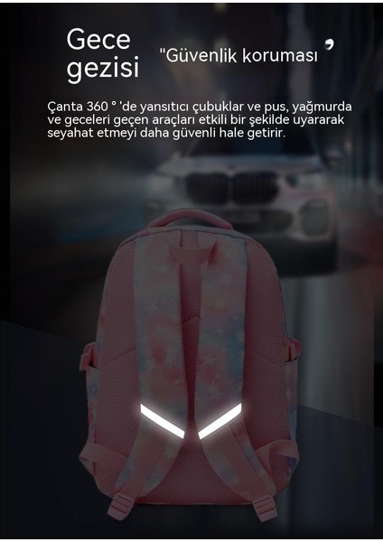 Su Geçirmez Büyük Kapasiteli Moda Desenli Çanta Seti Okul Çantası (Yurt Dışından) fırsatları