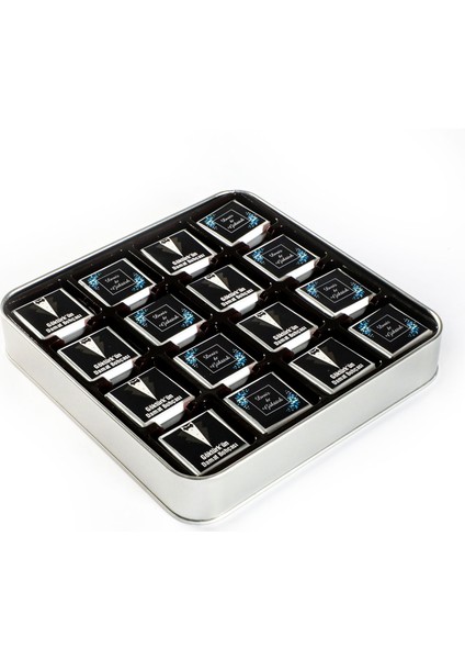 Damat Bohçası 32 Adet Madlen Çikolata Metal Kutu (Model-2) fiyatları