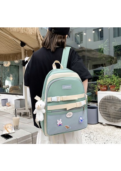 Gündelik Moda Büyük Kapasiteli Çanta Seti Sırt Çantası (Yurt Dışından) fırsatları