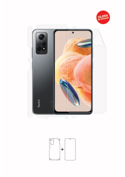 Xiaomi Redmi Note 12 Pro Full 360 Derece Koruyucu Kaplama Ön-Arka-Yan Tam Kaplayan Hd Film