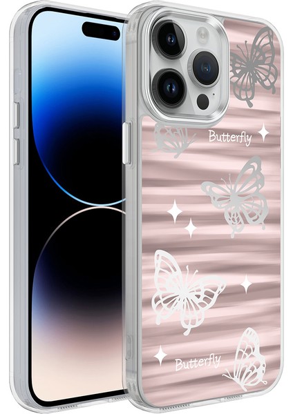 Apple iPhone 14 Pro Kılıf Airbagli Parlak Tasarımlı Zore Mimbo Kılıf
