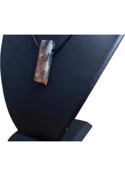 Doğal Taşlı Kolye Bileklik Seti - Ameist, Florit, Mercan, Pembe Kuars, Havlit, Unakit