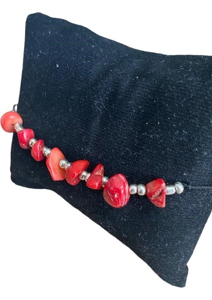 Doğal Taşlı Kolye Bileklik Seti - Ameist, Florit, Mercan, Pembe Kuars, Havlit, Unakit