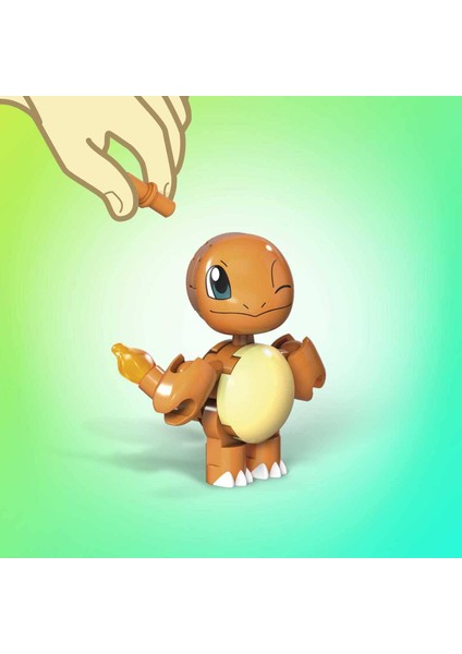 Mega Pokemon - Yap ve Oyna Figürler Poke Ball Serisi GFC85 - Charmender