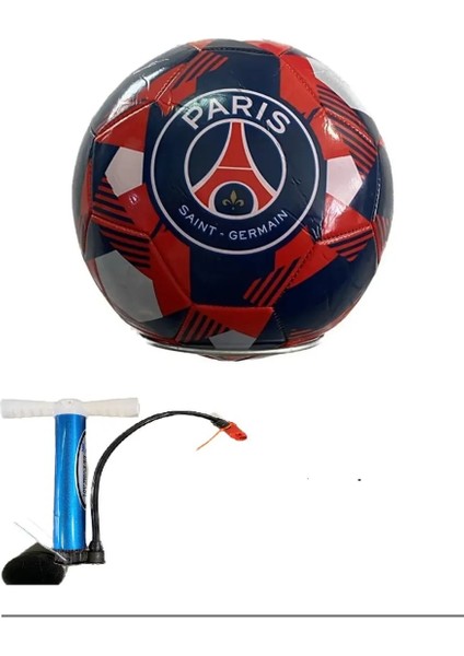 Parıs Saınt Germaın 4 Astarlı 400 Gram Futbol Topu No:5 Her Türlü Saha ve Zemine Uygun+ HAVA POMPASI