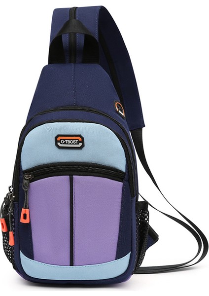 Büyük Kapasiteli El Çantası, Tek Omuz, Çapraz Askı, Çift Omuz, Çok Fonksiyonlu, Oxford Kumaş, Açık Hava Öğrenci Göğüs Çantası (Yurt Dışından)